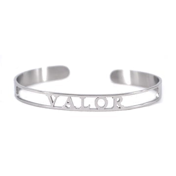 Centered Name Cuff Bracelet