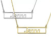 Rectangle Bar Necklace